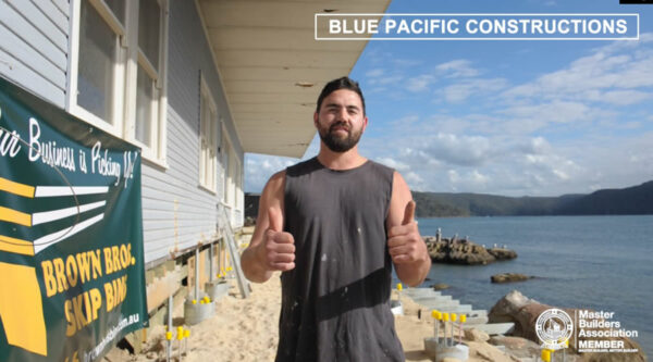 Blue Pacific Constructions Testimonial